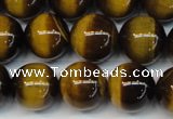 CTE1234 15.5 inches 6mm round A+ grade yellow tiger eye beads