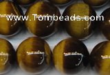 CTE1239 15.5 inches 16mm round A+ grade yellow tiger eye beads