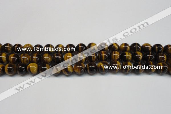 CTE1242 15.5 inches 6mm round AA grade yellow tiger eye beads