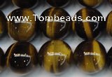 CTE1251 15.5 inches 8mm round AAA grade yellow tiger eye beads