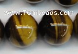 CTE1254 15.5 inches 14mm round AAA grade yellow tiger eye beads