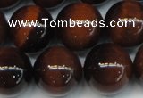 CTE1264 15.5 inches 14mm round AB grade red tiger eye beads