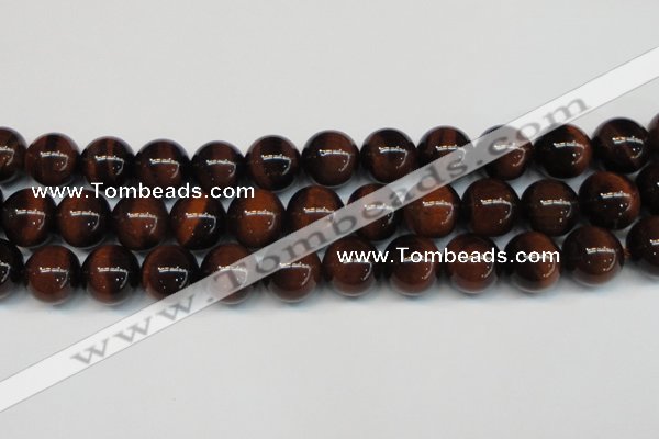 CTE1264 15.5 inches 14mm round AB grade red tiger eye beads