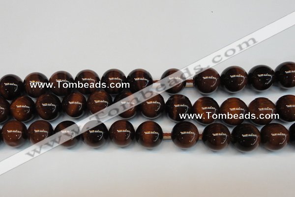 CTE1273 15.5 inches 16mm round AB+ grade red tiger eye beads