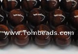 CTE1276 15.5 inches 6mm round A grade red tiger eye beads