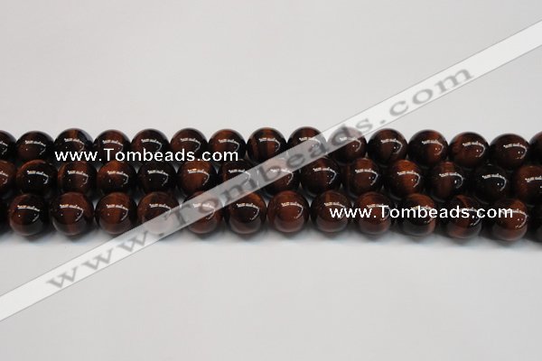 CTE1278 15.5 inches 10mm round A grade red tiger eye beads