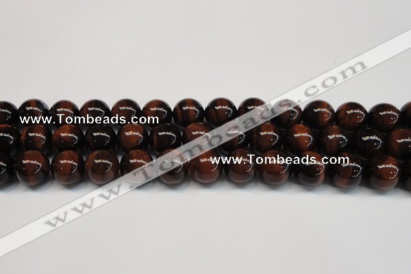 CTE1279 15.5 inches 12mm round A grade red tiger eye beads