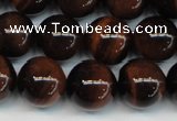 CTE1285 15.5 inches 8mm round A+ grade red tiger eye beads