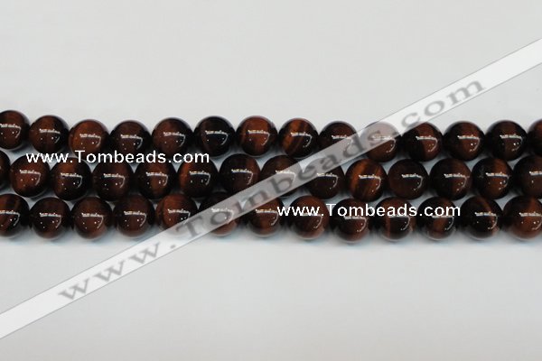 CTE1287 15.5 inches 12mm round A+ grade red tiger eye beads