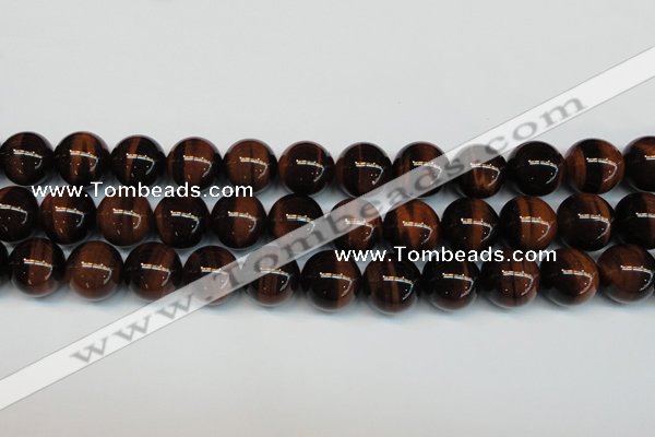 CTE1295 15.5 inches 12mm round AA grade red tiger eye beads