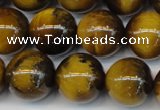 CTE1312 15.5 inches 10mm round B grade yellow tiger eye beads