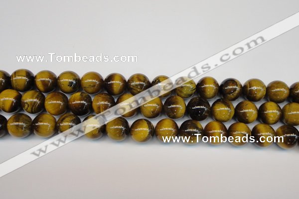 CTE1312 15.5 inches 10mm round B grade yellow tiger eye beads