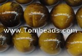 CTE1313 15.5 inches 12mm round B grade yellow tiger eye beads