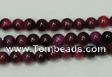 CTE135 15.5 inches 6mm round dyed tiger eye gemstone beads