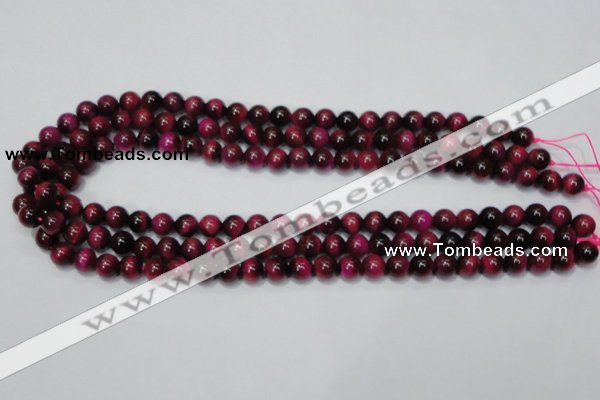 CTE136 15.5 inches 8mm round dyed tiger eye gemstone beads