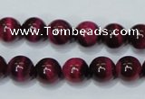 CTE137 15.5 inches 10mm round dyed tiger eye gemstone beads