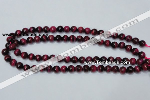 CTE137 15.5 inches 10mm round dyed tiger eye gemstone beads