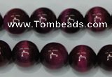 CTE139 15.5 inches 14mm round dyed tiger eye gemstone beads