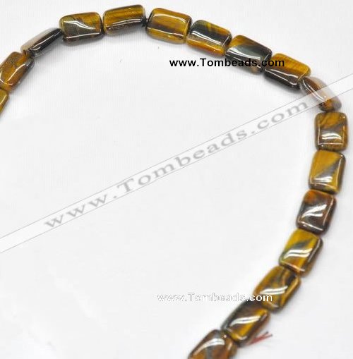 CTE14 15.5 inches 18*25mm rectangle yellow tiger eye beads