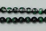 CTE141 15.5 inches 6mm round dyed tiger eye gemstone beads