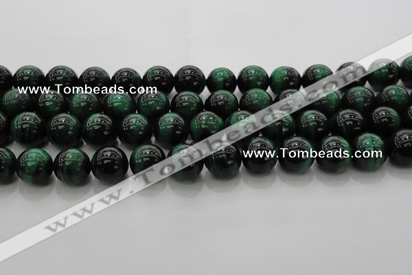 CTE1426 15.5 inches 16mm round green tiger eye beads wholesale