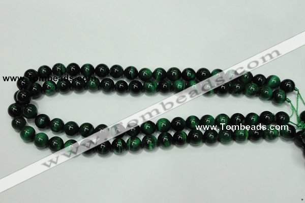 CTE143 15.5 inches 10mm round dyed tiger eye gemstone beads