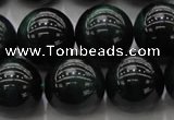 CTE1435 15.5 inches 14mm round green tiger eye beads wholesale