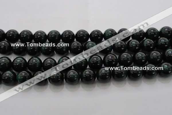 CTE1435 15.5 inches 14mm round green tiger eye beads wholesale