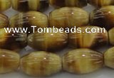 CTE1517 15.5 inches 10*14mm rice golden tiger eye beads wholesale