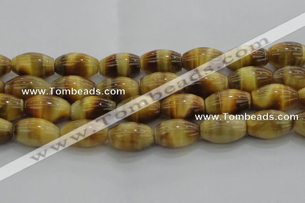 CTE1520 15.5 inches 15*20mm rice golden tiger eye beads wholesale
