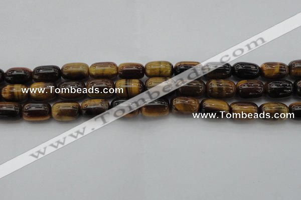 CTE1595 15.5 inches 10*15mm drum yellow tiger eye beads