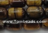 CTE1596 15.5 inches 12*16mm drum yellow tiger eye beads