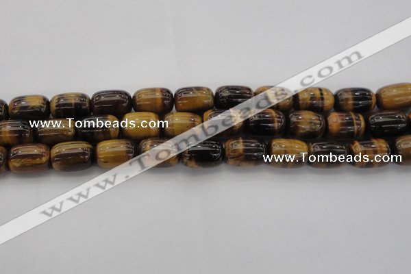 CTE1597 15.5 inches 13*18mm drum yellow tiger eye beads