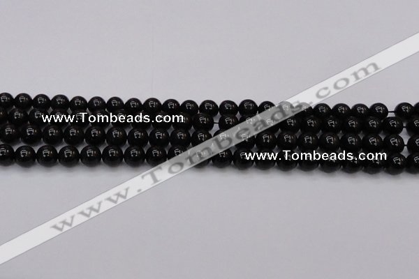 CTE1611 15.5 inches 6mm round A grade black tiger eye beads