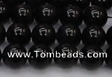 CTE1612 15.5 inches 8mm round A grade black tiger eye beads