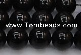 CTE1615 15.5 inches 14mm round A grade black tiger eye beads