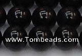 CTE1617 15.5 inches 18mm round A grade black tiger eye beads