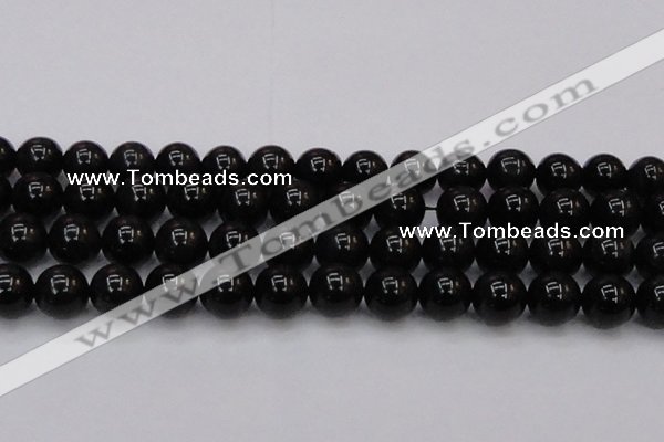 CTE1617 15.5 inches 18mm round A grade black tiger eye beads