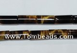 CTE163 15.5 inches 4*8mm column yellow tiger eye gemstone beads