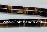 CTE166 15.5 inches 10*20mm column yellow tiger eye gemstone beads