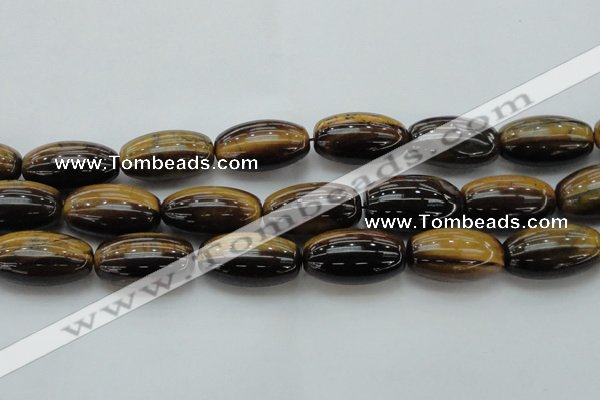 CTE1705 15.5 inches 16*30mm rice yellow tiger eye beads