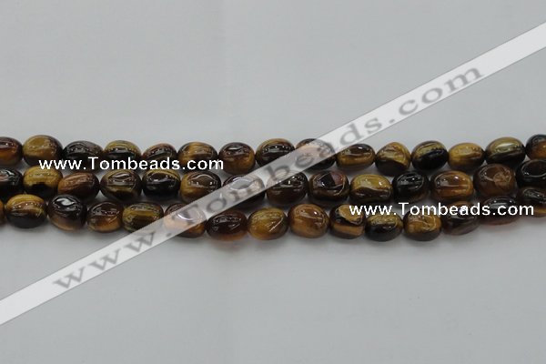 CTE1708 15.5 inches 10*14mm nuggets yellow tiger eye beads