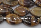 CTE1711 15.5 inches 12*18mm marquise yellow tiger eye beads