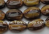 CTE1715 15.5 inches 12*16mm oval yellow tiger eye beads wholesale