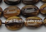 CTE1716 15.5 inches 13*18mm oval yellow tiger eye beads wholesale