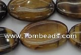 CTE1719 15.5 inches 20*30mm oval yellow tiger eye beads wholesale