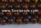 CTE1781 15.5 inches 6mm round yellow iron tiger beads wholesale