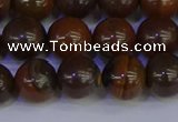 CTE1783 15.5 inches 10mm round yellow iron tiger beads wholesale