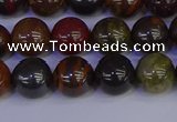 CTE1792 15.5 inches 8mm round red iron tiger beads wholesale