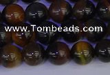 CTE1803 15.5 inches 10mm round blue iron tiger beads wholesale